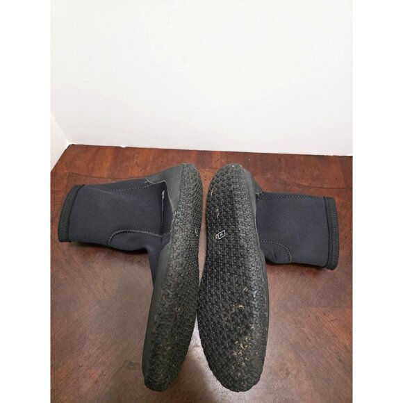 Neo Sport 3MM Neoprene Zippered Dive Ankle Boots For Water Sports Size 10 - Picture 6 of 11